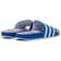 adidas Adilette Premium - Blue/Cloud White/Hi-Res Red
