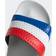 adidas Adilette - Red/Cloud White/Blue