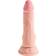 Pipedream King Cock Plus Triple Density Dildo Kiveksillä 20 cm Vaalea iho