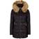 RockandBlue Beam Mid Jacket - Black/Natural (Faux Fur)