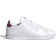 adidas Advantage - Cloud White/Cloud White/Legacy Red