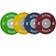 THOR Competition Bumper Weight Plates Set 10-25kg