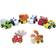 Viga Wooden Mini Vehicles 6pcs 59621