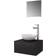 vidaXL Conjunto De Muebles De Baño 4 Piezas Negro