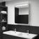 vidaXL Mueble De Baño Con Espejo LED 60x11x80 cm