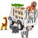 Magni Zoo Car with 6 Animals Pull Back