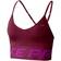 Nike Indy Pro Long Line Bra - Silver/Red