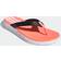 Adidas Comfort Flip-Flops - Core Black/Cloud White/Signal Coral