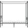 vidaXL Canopy Sengeramme 120x200cm