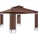 tectake Luxury gazebo Leyla 2.9x3.9 m