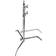 Avenger Pied C-Stand 250 cm avec base à jambe coulissante