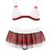 Cottelli Collection Checked Schoolgirl Rood S