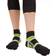 ToeToe Micro-Fibre Running Socks Unisex - Black/Green