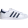 adidas Superstar - Cloud White/Collegiate Navy/Bliss