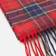 Barbour Tartan Lambswool Scarf Unisex - Red