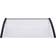 vidaXL Black, Transparent Door Canopy