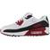 Nike Air Max 90 M - White/New Maroon/Black/White