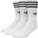 Adidas Originals Solid Crew Socks 3-pack - White/Black