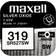 Maxell 18292900 pila doméstica Single-use battery SR527SW Óxido de plata