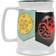 Half Moon Bay Game of Thrones Banner Sigils Mug 55cl