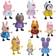 Character Peppa Pig Dress Up Figure 10 Pack