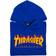 Thrasher Magazine Felpa Flame Logo Hoody Blue