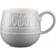 Mason Cash Impressions Grey Leaf Mug 35cl