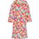 Playshoes Fleece Bathrobe Flowers - Pink (340133)