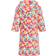 Playshoes Fleece Bathrobe Flowers - Pink (340133)