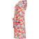 Playshoes Fleece Bathrobe Flowers - Pink (340133)