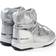 Moon Boot Girl Low Nylon Silver Unisex Plateado/Metálico