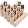 vidaXL Number Kubb Game Set