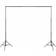 vidaXL Photo Studio Kit with 3 Cotton Backdrops Adjustable Frame