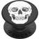 Popsockets PopGrip Afneembaar Shaky Bones White Zwart One size