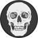 Popsockets PopGrip Amovible Shaky Bones White Noir