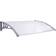 vidaXL Transparent, Grey 144818