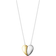 Georg Jensen Hearts Necklace - Silver/Gold