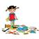 Pippi Longstocking Swaps Magnet Doll