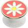 Popsockets Enamel Quaint Daisy Coral Phone Grip PopGrip Red