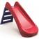 Palplay Habitat Et Jardin Toboggan rouge bleu pliant