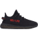 Adidas Kid's Yeezy Boost 350 V2 - Core Black/Core Black/Red