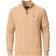 Polo Ralph Lauren Cable-Knit Half Zip Sweater - Camel Melange