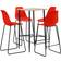 vidaXL 3050034 Bargrupp, 1 Bord inkl. 4 Stolar