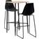 vidaXL 3051304 Ensemble de Bar d'Extérieur, 1 Table incluse 2 Chaises