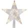 Star Trading Topsy Transparent Christmas Tree Ornament 24cm