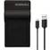 Duracell Chargeur de batterie USB 1 x charge de batteries noir pour Fujifilm NP W126