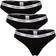 Calvin Klein Carousel Bikini Briefs 3-pack - Black