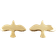 Emma Israelsson Dove Pin Earrings - Gold