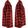 Blåkläder Lined Flannel Shirt - Red/Black