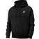 Nike Sportswear Club Fleece Full-Zip Hoodie - Black/White